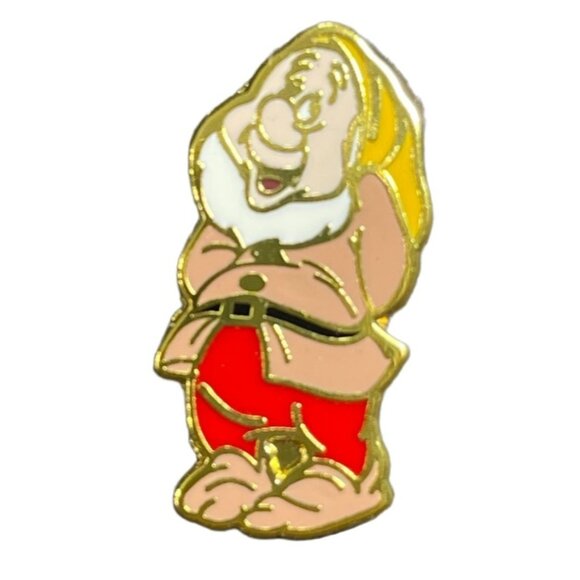 Disney Bashful Dwarf Trading Pin Snow White Seven Lapel Pin Badge Brooch Gift - Picture 1 of 7